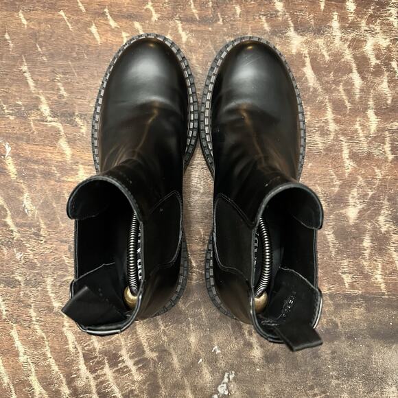 Prada Black Designer Chelsea Boots Nero Black Womens US size 9 PRADA 8 $1490 - Picture 5 of 16